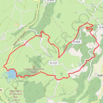 Trace GPS Le lac de Bourdouze - Saint-Anastaise, itinéraire, parcours