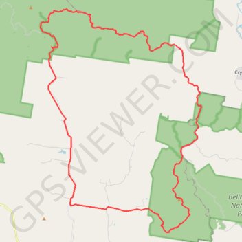 Trace GPS Mount Kilcoy Loop, itinéraire, parcours