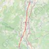 Trace GPS Montélimar - Bagnol sur cèze, itinéraire, parcours