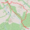 Trace GPS Haut Languedoc - Tour carrée, Baraque de Caylus, Vire Roque Rouge, itinéraire, parcours