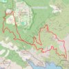 Trace GPS Chemin du Centaure - Col de la Candelle, itinéraire, parcours