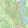 Trace GPS Trail des Passerelles du Monteynard 2020 - Trail du Grand Ébron, itinéraire, parcours