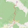 Trace GPS Cabane de Châtillon (Drôme), itinéraire, parcours