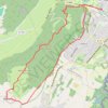 Trace GPS Mont Mourex_2020-08-06, itinéraire, parcours