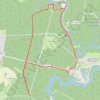 Trace GPS Marche de Mervent, itinéraire, parcours