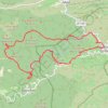 Trace GPS La Source de la Berre - Cascastel-des-Corbières, itinéraire, parcours
