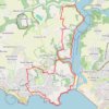 Trace GPS Porsmoric - Le Pouldu, itinéraire, parcours