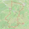 Trace GPS Embres et Castelmaure, itinéraire, parcours