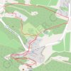 Trace GPS Circuit de découverte d'Oppède-le-Vieux, itinéraire, parcours
