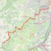 Trace GPS Sainte-Catherine - Lyon, itinéraire, parcours