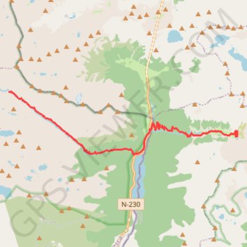 Trace GPS Traversée des Pyrénées - Étape 22, itinéraire, parcours