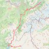 Trace GPS Tour du Mont Blanc - Le Chapieux à Chamonix, itinéraire, parcours