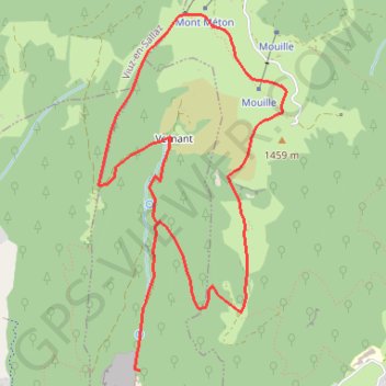 Trace GPS Pointe des Brasses, itinéraire, parcours