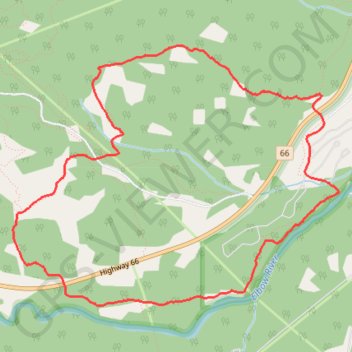 Trace GPS Elbow Valley Trail - Riverview, itinéraire, parcours