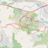 Trace GPS Le Rocher de Roquebrune, itinéraire, parcours