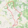 Trace GPS Saint-Martin-en-Haut (69), itinéraire, parcours