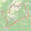 Trace GPS PARCOURS-33km-IBP91-hiking, itinéraire, parcours