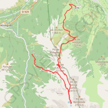 Trace GPS Traversée par les lacs de Constatères, itinéraire, parcours
