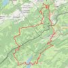 Trace GPS Mont d'Or - Dent de Vaulion, itinéraire, parcours