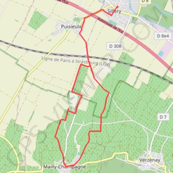 Trace GPS TracerItineraire (2), itinéraire, parcours