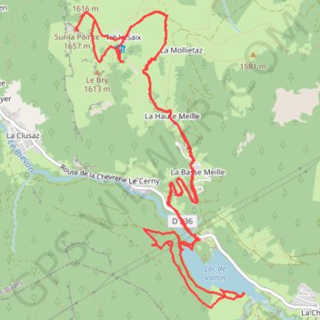 Trace GPS 2024-05-11 14:54:00, itinéraire, parcours