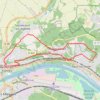 Trace GPS Evequemont - Vaux sur Seine, itinéraire, parcours
