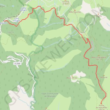 Trace GPS Camp d'Argent-Pointe de Ventabren, itinéraire, parcours