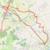 Trace GPS Entre la rivière d'Oust et le canal de Nantes à Brest, itinéraire, parcours