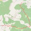 Trace GPS Chaucisse - Nanchard, itinéraire, parcours