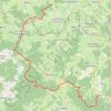 Trace GPS Haut Beaujolais 34Km 1er Jour, itinéraire, parcours
