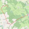 Trace GPS Chamberet, Saint Dulcet, itinéraire, parcours