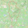Trace GPS Lezignan,Minerve, Maihac 48km, itinéraire, parcours