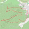 Trace GPS Les Mayons - Domaine de la Fouquette, itinéraire, parcours