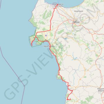 Trace GPS J01 - 141km - 3h, itinéraire, parcours