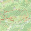 Trace GPS Arras-Courraduque, itinéraire, parcours