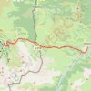 Trace GPS GR10 14 Gourette - Arrens Marsous, itinéraire, parcours