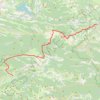 Trace GPS Du sentier Cathare à Espéraza, itinéraire, parcours
