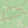 Trace GPS Esterel-Pic d' Aurelle depuis Col de Belle Barbe, itinéraire, parcours