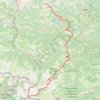 Trace GPS GR 7 : De Mirepoix (Ariège) à Portella Blanca d'Andorra (France-Espagne), itinéraire, parcours