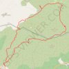 Trace GPS Les alentour du Mont Piveau, itinéraire, parcours
