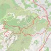 Trace GPS Autour du col du Marseillais, itinéraire, parcours