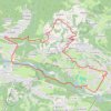 Trace GPS Samoëns, Verchaix, itinéraire, parcours