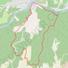 Trace GPS Vallon de Fressiniere - Collias, itinéraire, parcours