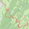Trace GPS Crêt au Merle, itinéraire, parcours