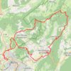 Trace GPS Col des Mille Martyrs, itinéraire, parcours