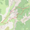 Trace GPS Carriere romaine vercors, itinéraire, parcours