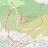 Trace GPS Boucle du Mont-Agaisen, itinéraire, parcours