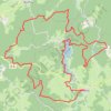 Trace GPS Morvan - secteur Chaumeçon - 49.7 km, itinéraire, parcours