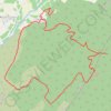 Trace GPS GPX Download: L ermitage de ND Monnier Circuit à partir de Montoulieu, itinéraire, parcours