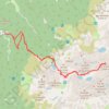 Trace GPS Pic Couttet SW (Belledonne), itinéraire, parcours